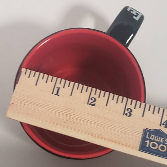 I Heart SF Coffee Tea Mug Cup 12 oz. Black Red‎ - Picture 8 of 8